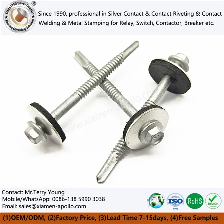 304 Edelstahl -Sechskantschrauben Set Set