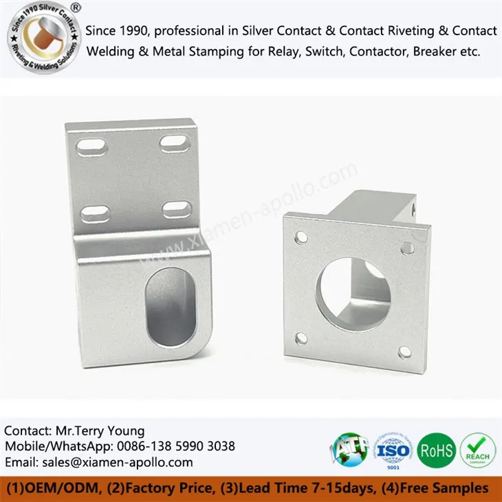 Aluminium -CNC -Mahlteile