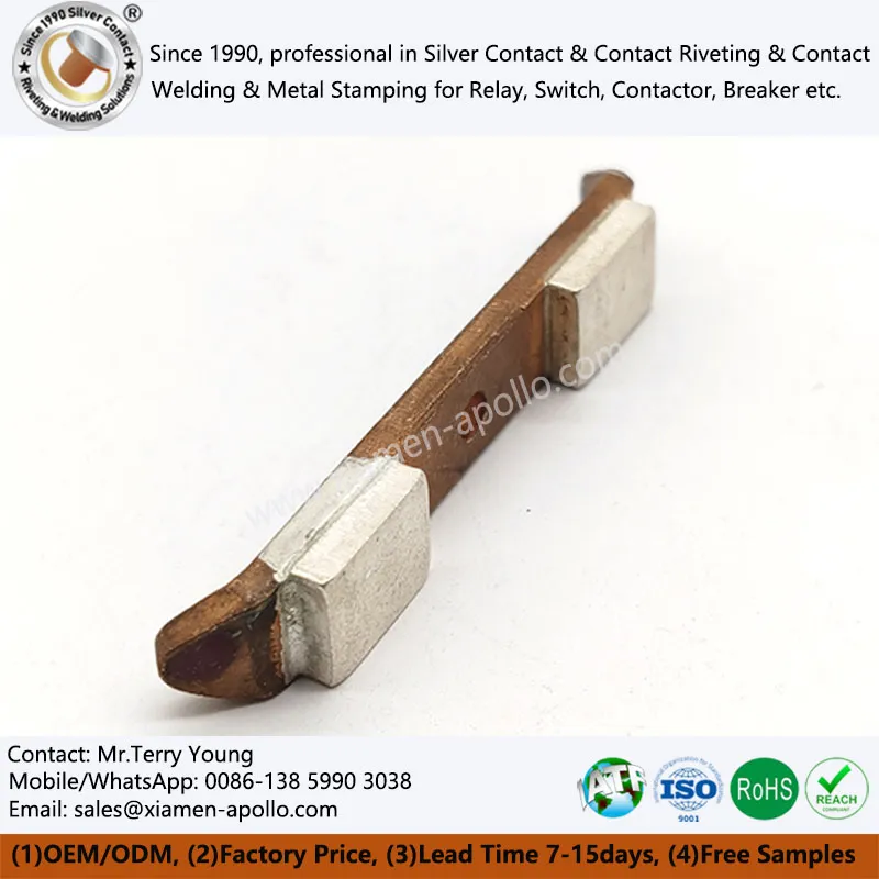 Copper Silver Spot Weld Contacts Copper Silver Spot Weld Contacts