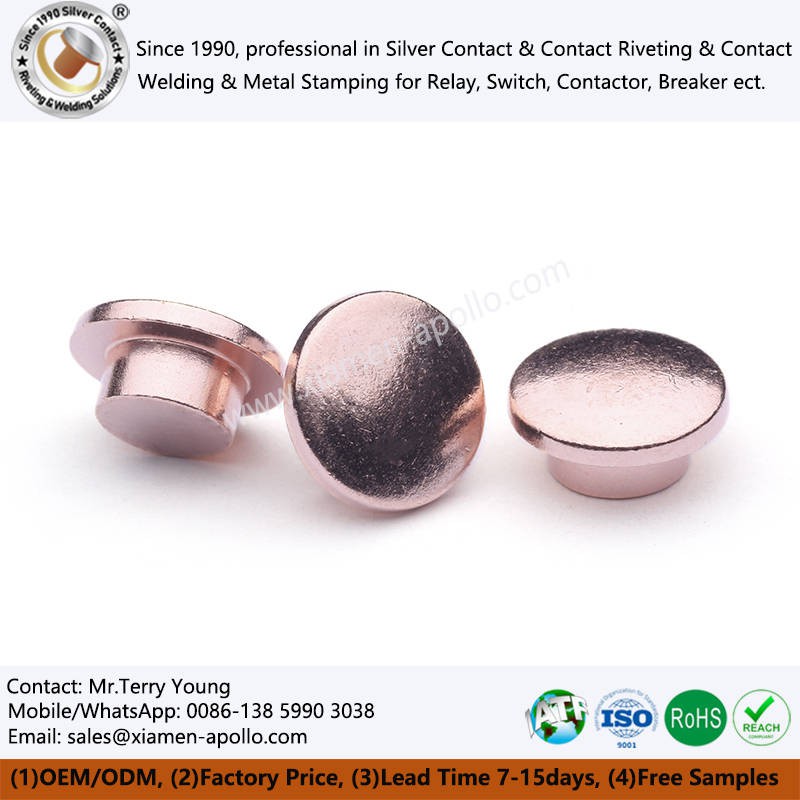 Electrical Solid Copper Contact Electrical Solid Copper Contact