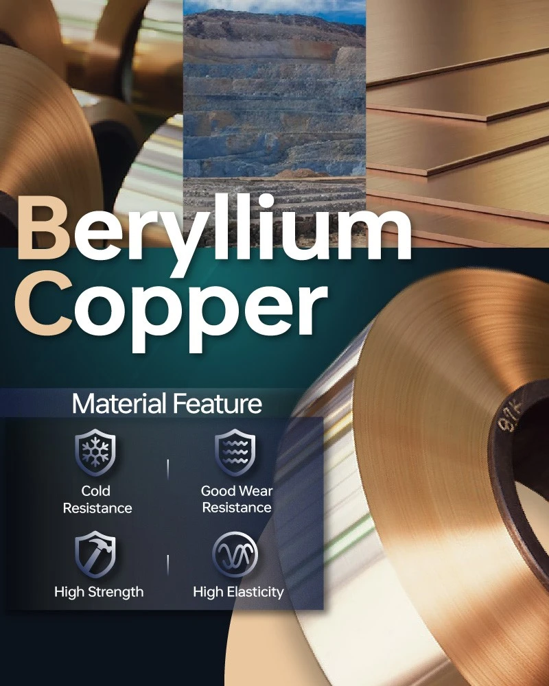 high quality material for beryllium copper parts suppliers high quality material for beryllium copper parts suppliers